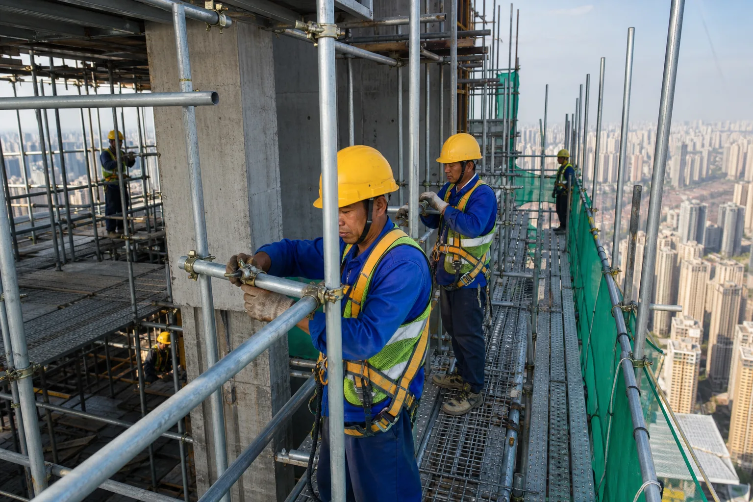 ERW steel pipe used in scaffolding