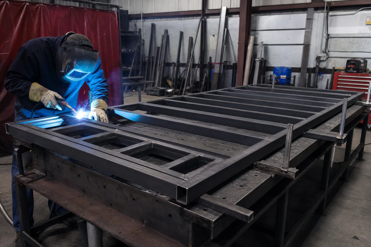 Square & Rectangular Steel Tubes Square tube welding and fabrication